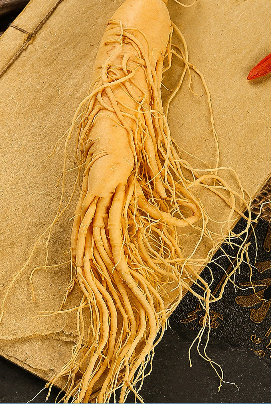 【优选】伟博 人参长白山野山参新鲜东北泡酒专用干参野生人叁片生晒