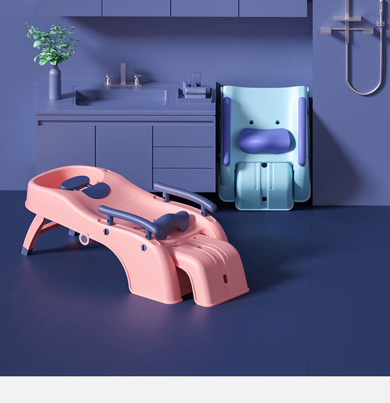 奔麦 儿童洗头躺椅 洗头椅 成人孕妇洗头神器小孩洗头床宝宝洗发躺椅