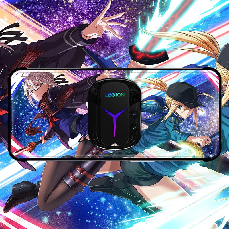 奕冉 适用于联想拯救者y90电竞手机壳全新潮流拯救者pro皮纹保护壳