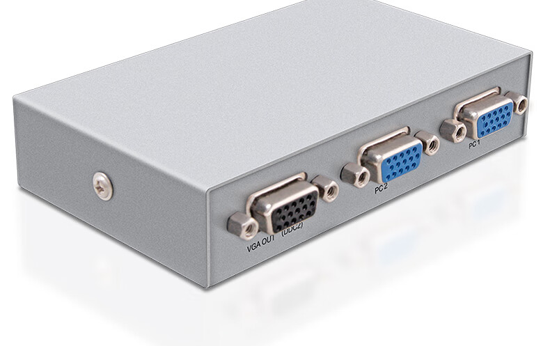 帝特vga切换器二进一出高清切换二切一电脑主机显示器转换器视频显示