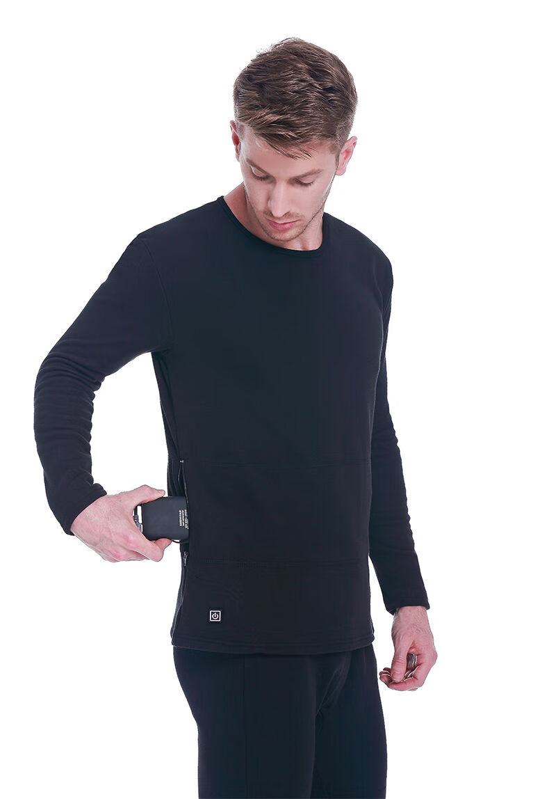 新品智能恒温电热发热保暖内衣套装男女电加热衣服全身充电保暖裤护膝