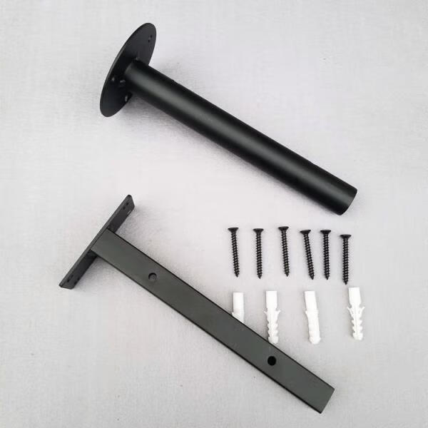 墙上隔板架三角铁支撑架铁艺承重层板托置物架三角架托架搁板支架p 圆