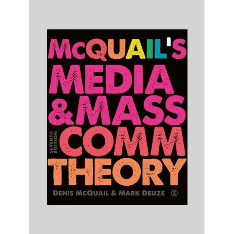 按需印刷McQuail's Media and Mass Communication Theory[9781473902510]