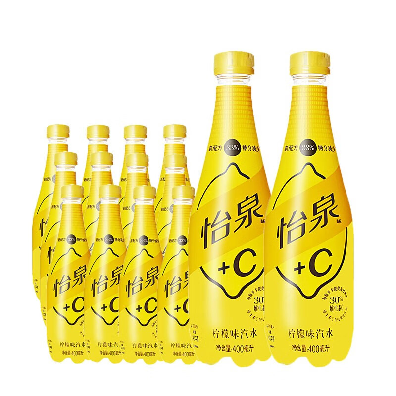 怡泉含气苏打水 400ml*24瓶