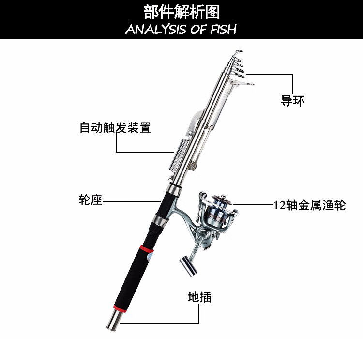 4鱼竿 渔轮7000 礼包