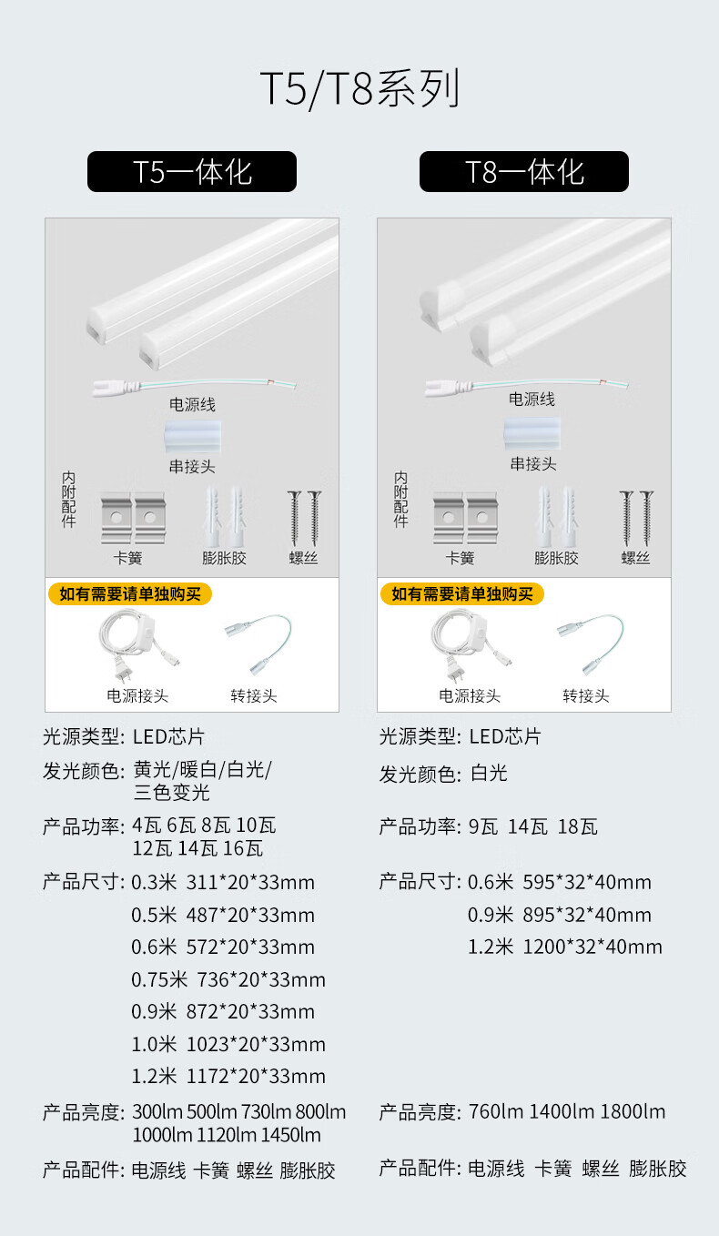 t5灯管连接线3孔转2孔图片