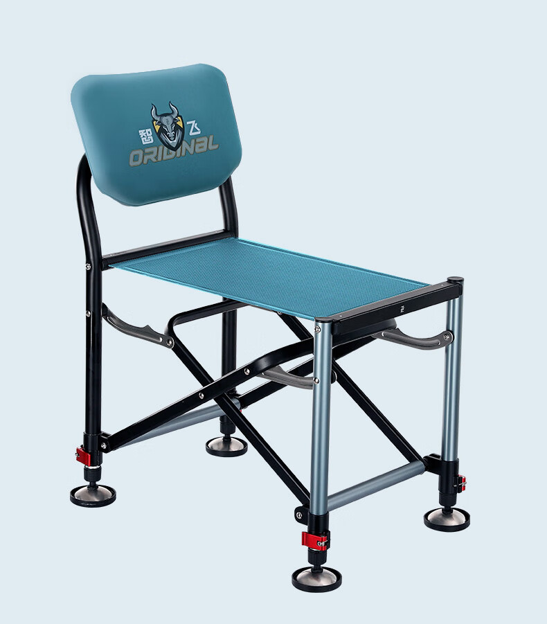 智飞2021新款轻骑士钓椅青春版全地形多功能航空铝便携折叠钓鱼椅超轻