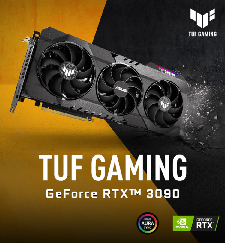 華碩電競特工tufrtx30903080ti3070ti3060ti永劫無間電競遊戲顯卡tuf