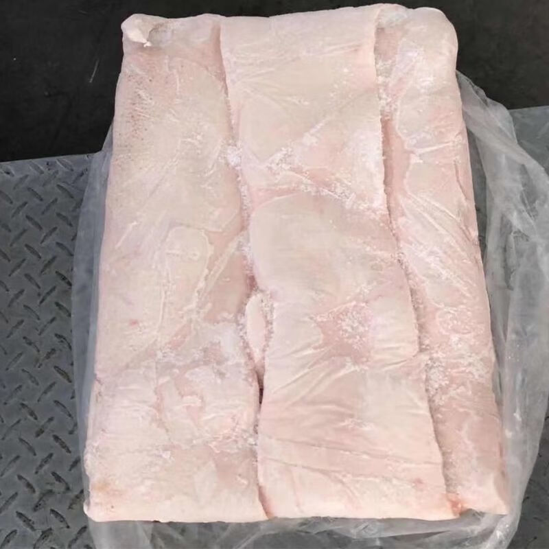 新鲜生猪肥膘肉去皮猪肥肉猪脊膘大肥肉炼制猪猪大油 猪肥膘20斤(商用