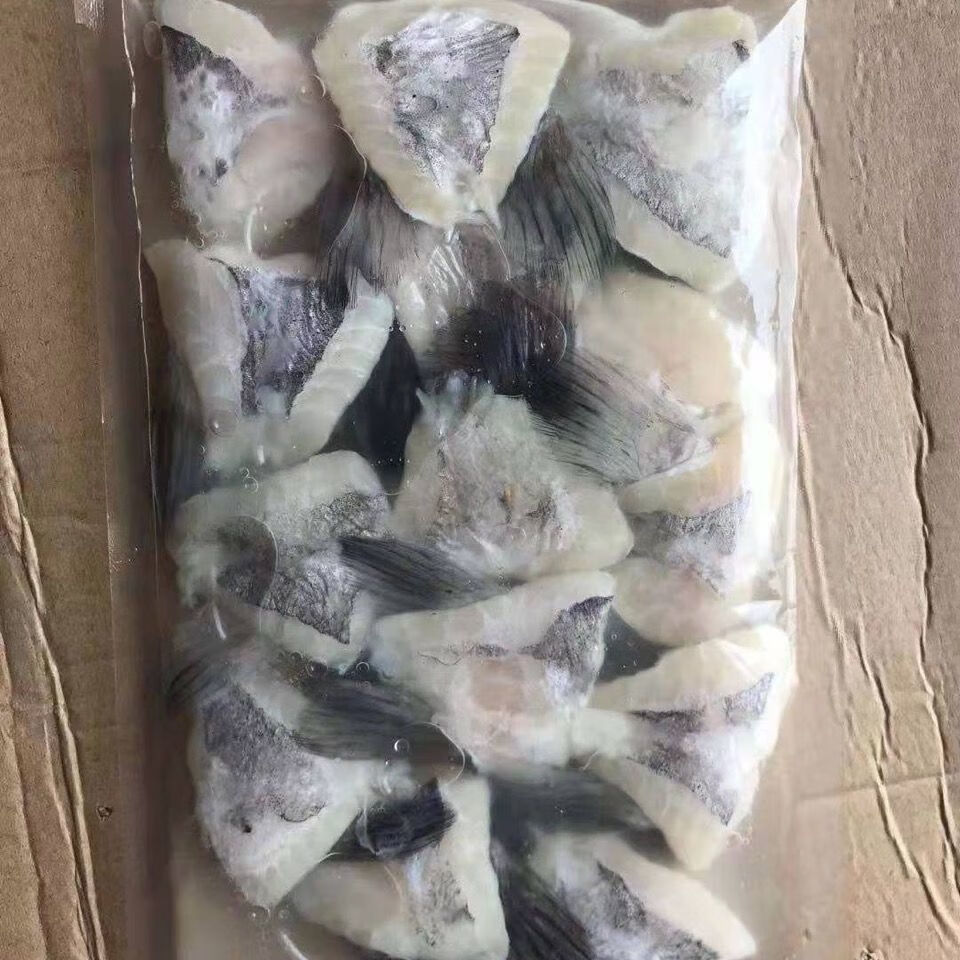 【鮰鱼鳍】新鲜冷冻清江巴沙鱼鳍生鲜淡水酒店饭店烧烤 【1斤】半斤