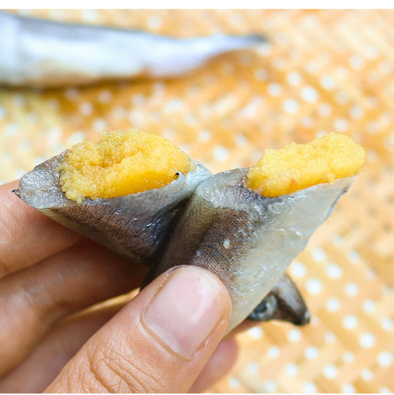多春鱼满籽鲜活烧烤食材酒店食材冷冻水产新鲜海鲜鱼籽顺丰2斤装100满