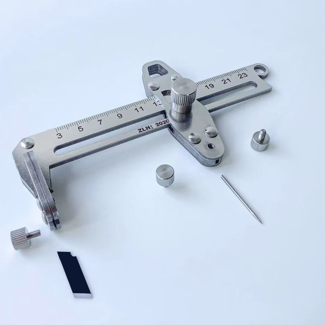 集成吊顶铝扣板开孔器神器蜂窝大板开孔神器手动开孔器圆规刀 第四代