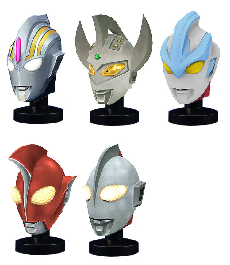 迪迦头套奥特漫头盔diy手工可穿戴摆件装饰表演道具eva模型cos 麦克斯