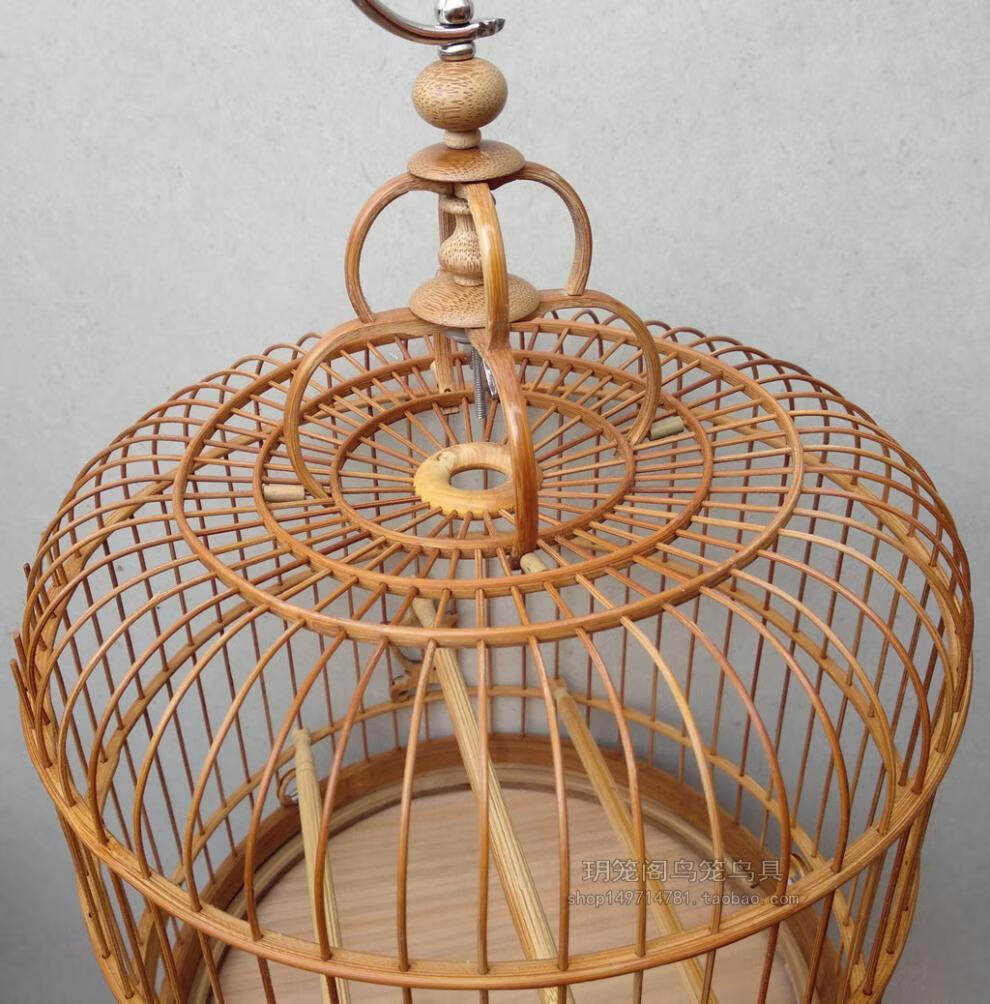 萌萌哒葵花脚 绣眼圆笼 相思波笼 金青竹笼 小黑白笼 广式鸟笼 48 52