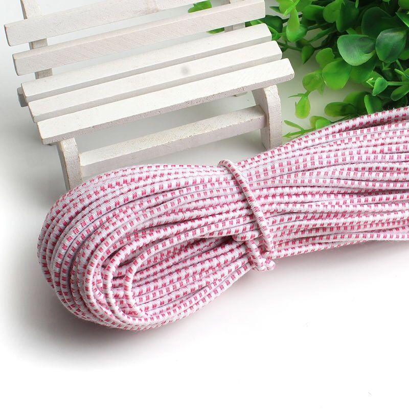 松紧绳圆松紧带细弹力 橡筋绳细橡皮筋 橡筋带裤子辅料松紧 【5米】