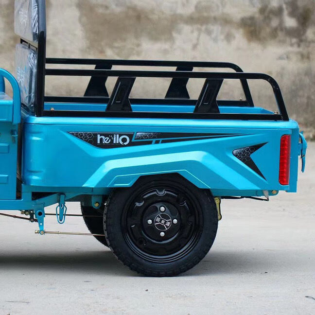 电动三轮车成人小型老人迷你接送孩子货车拉货三轮新款银白色整车48v