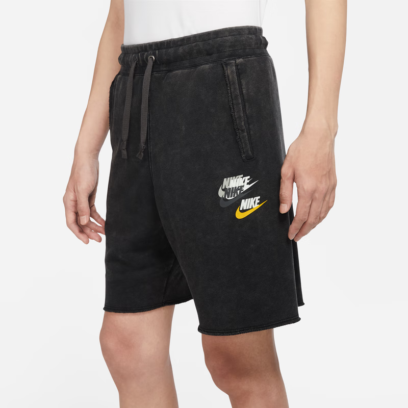 耐克(nike) 新款男子针织运动休闲跑步透气短裤五分裤 836278-091