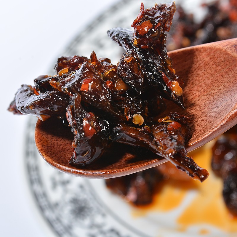 素油辣子菇丁 豆制食品自然风味重庆风味小吃零食品辣条 儿时怀旧零食