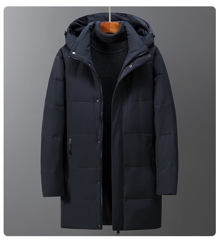 arnoldpalmer花雨伞中长款羽绒服男士夹克外套加厚保暖御寒防风防雪