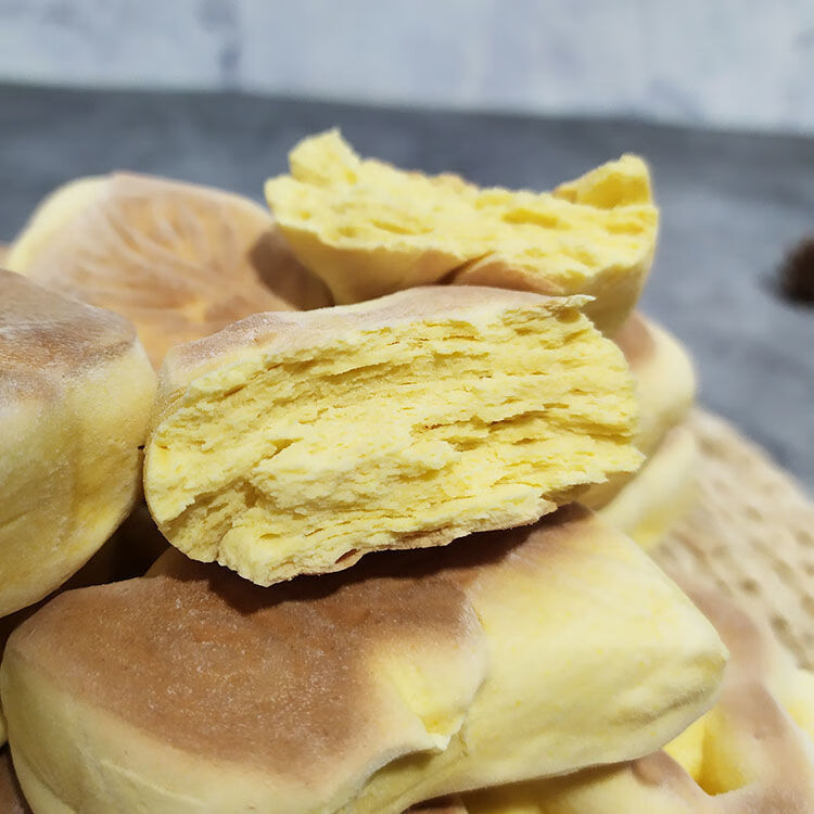 山东特产巧饼巧果饽花手工面食面食小火烧微甜南瓜巧饼两斤