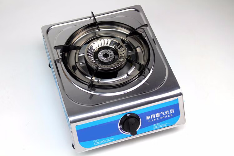 沼气灶家用单双农村专用沼气灶嵌入式不锈钢炉具猛火炉电子打火沼气单