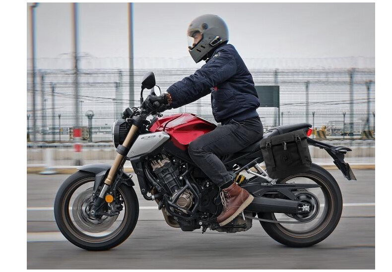 适用于1821本田cb650r边包cbr650f摩托车侧包边箱改装防盗边包摩托