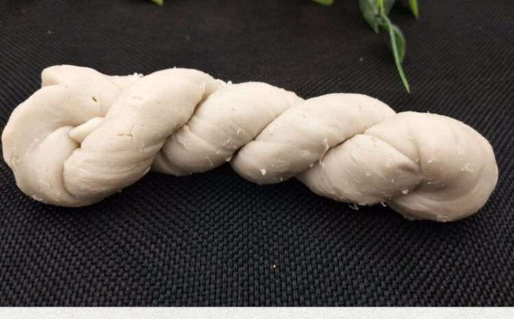 麻花水面筋火锅炒菜凉调手撕大面筋烧烤火锅素食水洗面筋 麻花面筋3斤