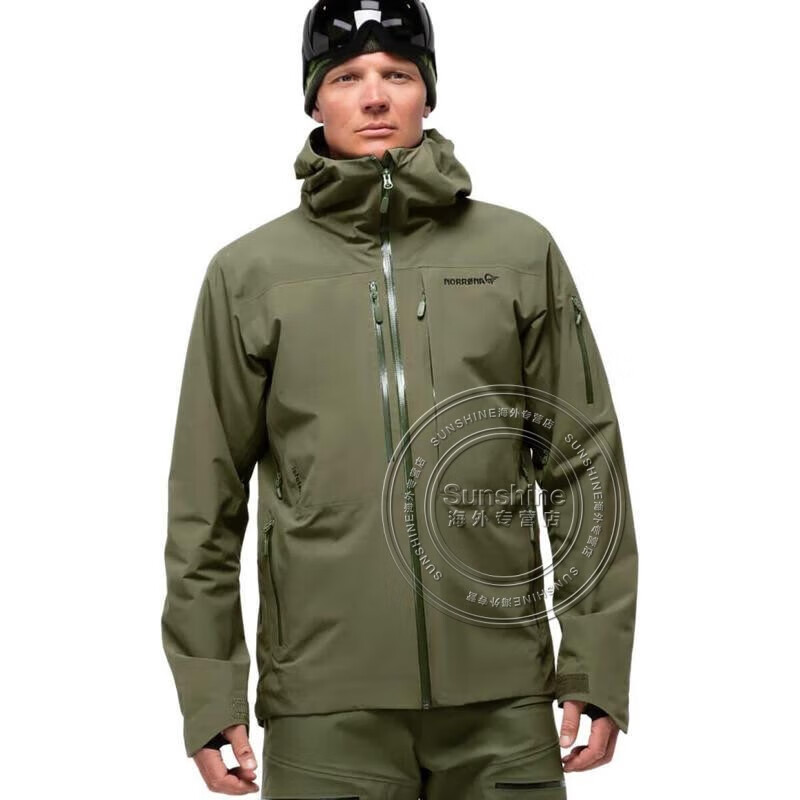 挪威品牌norrona lofoten gtx insulated 男士冲锋衣户外攀岩登山滑雪