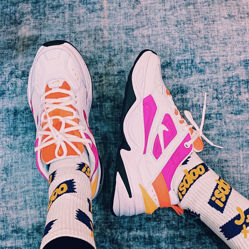 nike耐克女鞋2022夏季新款m2ktekno复古老爹鞋跑步鞋dd9682100帆白