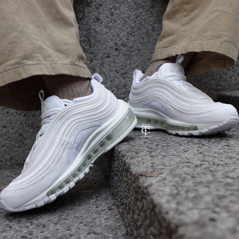 nike耐克女鞋2022春夏新款运动鞋airmax97子弹头缓震气垫跑步鞋dh