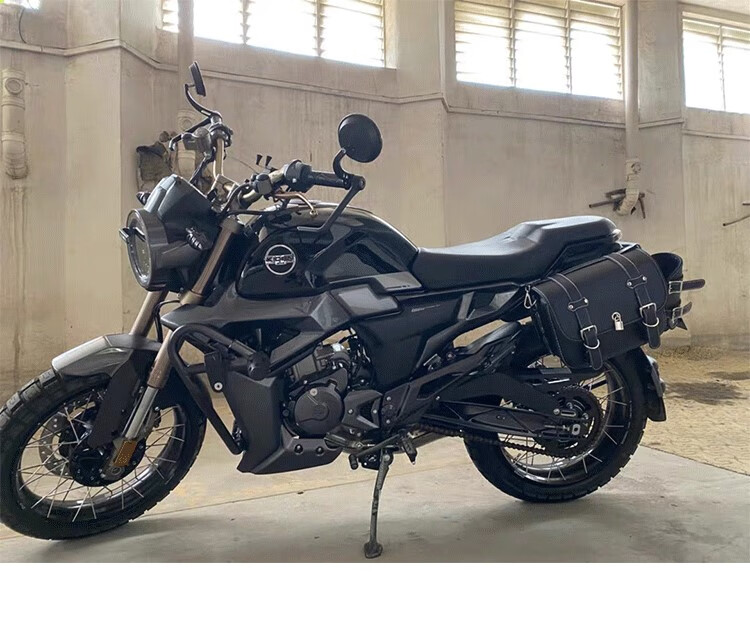 适用摩托车升仕kiden启典150g1 g2 gk边箱边包150u1z复古挂包改装 启