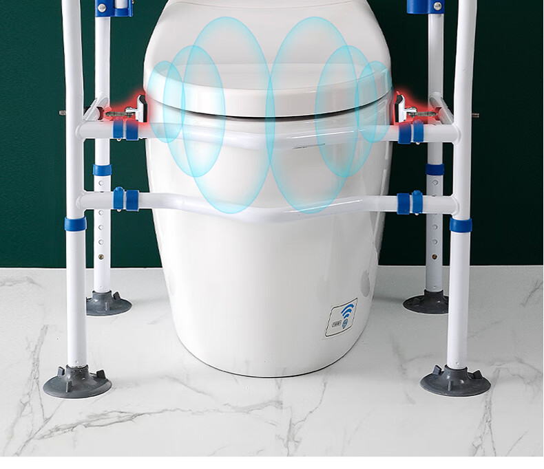 墨斐琳 马桶坐便起身助力架老人安全扶手坐便器座椅坐椅支撑架免打孔