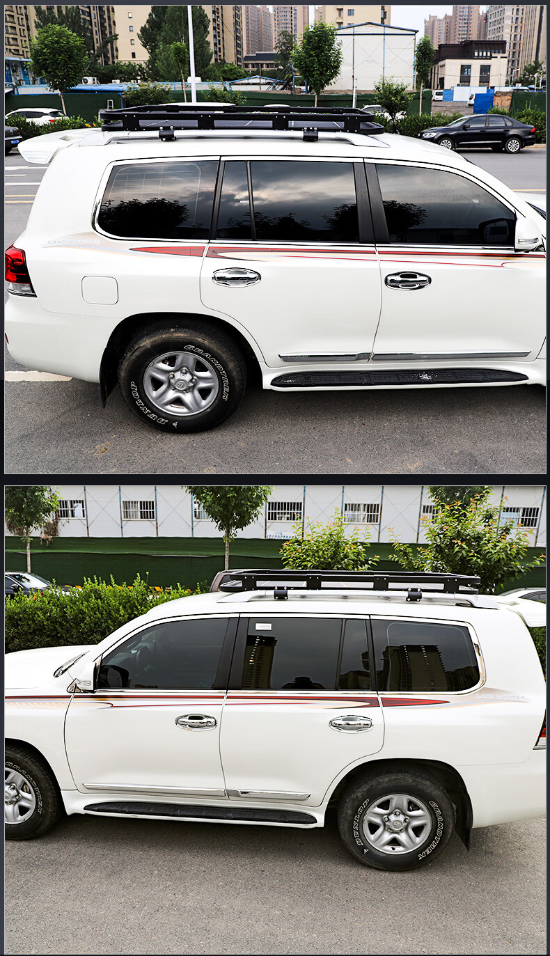 韩特田普拉多行李架 霸道2700 4000 4500行李框兰德酷路泽陆巡下沉