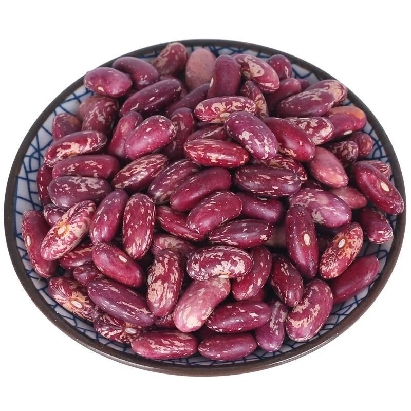 东北大红花芸豆5斤新鲜四季大饭豆大扁花腰豆可配大碴子