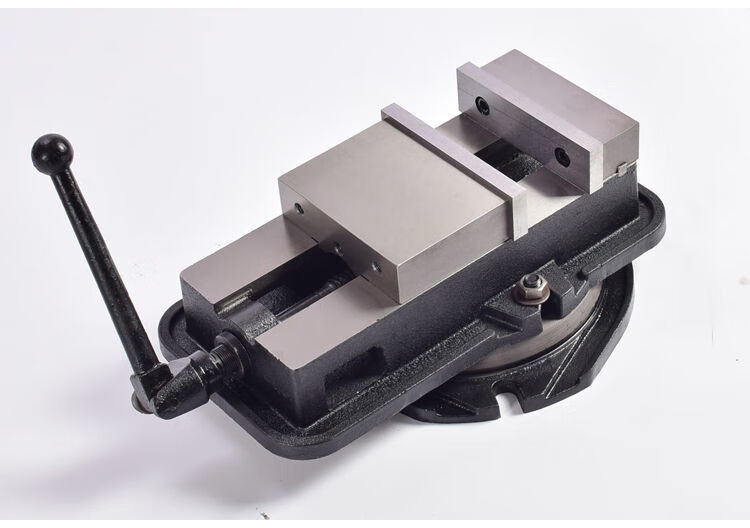 重型4寸5寸6寸8寸角固式台钳铣床平口钳6寸无底t型丝杠全封闭开170mm