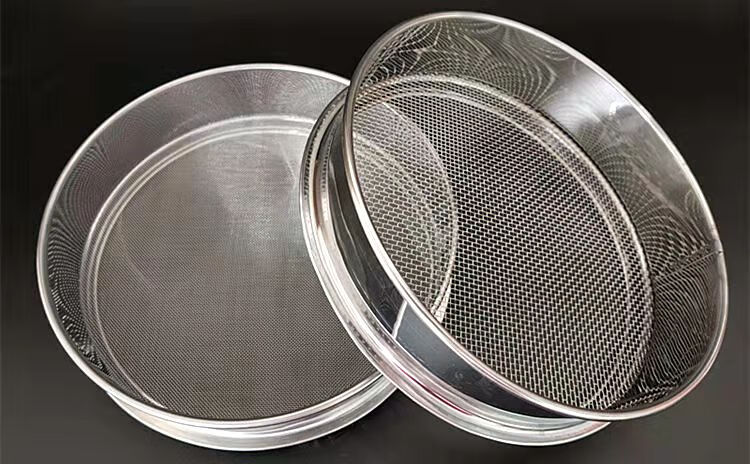 雨花石筛子筛网304不锈钢沙子超细过滤网面粉筛芝麻筛中药筛标准分样