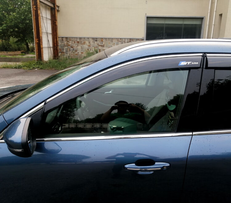 适用于福特锐际20款探险者专用车窗晴雨挡雨眉挡雨条亮条改装原装配件