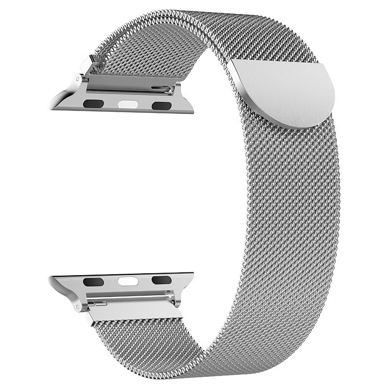 apple 【金属款】苹果iwatch8手表表带applewatchultra表带米兰尼斯