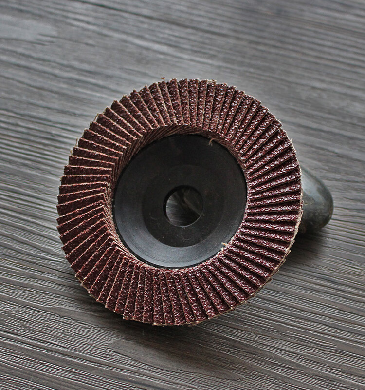 4寸100mm角磨机加厚型金属不锈钢抛光片磨头砂轮片百叶片60目百叶片