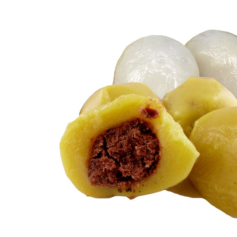 东北特产粘豆包纯大黄米粘豆包江米粘豆包黄白拼1000g芸豆馅