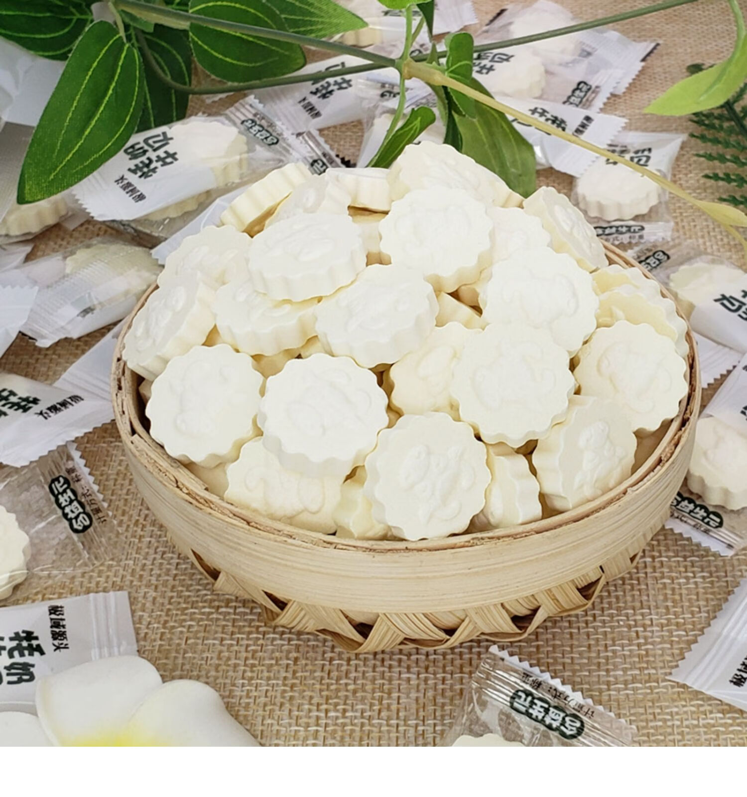 高原源头牦牛奶贝含乳益生元独立包装儿童高钙干吃高钙奶片奶贝250克2