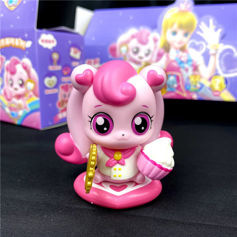 奇妙萌可玩具爱心公主猜拆乐盲盒镜盒系列娃娃小女孩可爱公仔玩偶圣诞