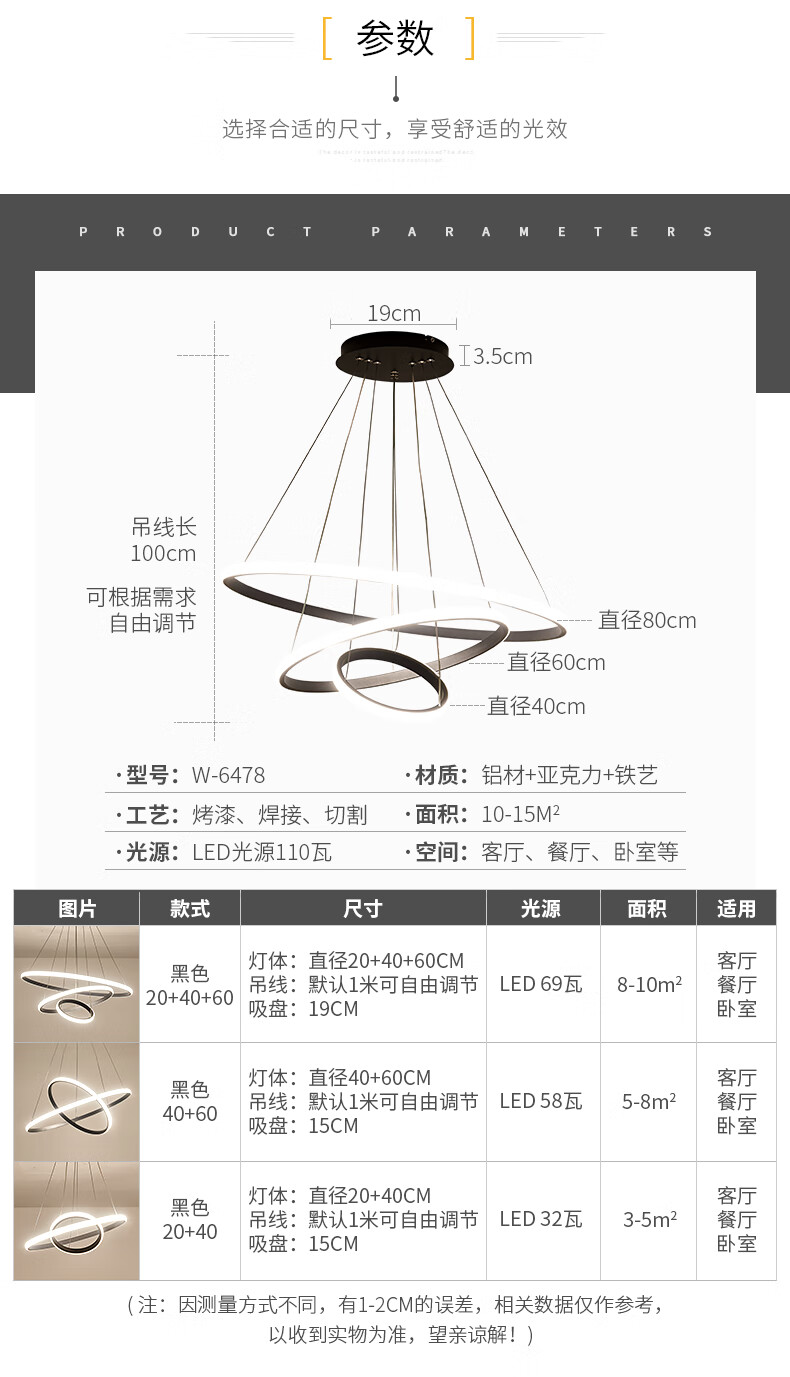 餐厅灯具价格图片