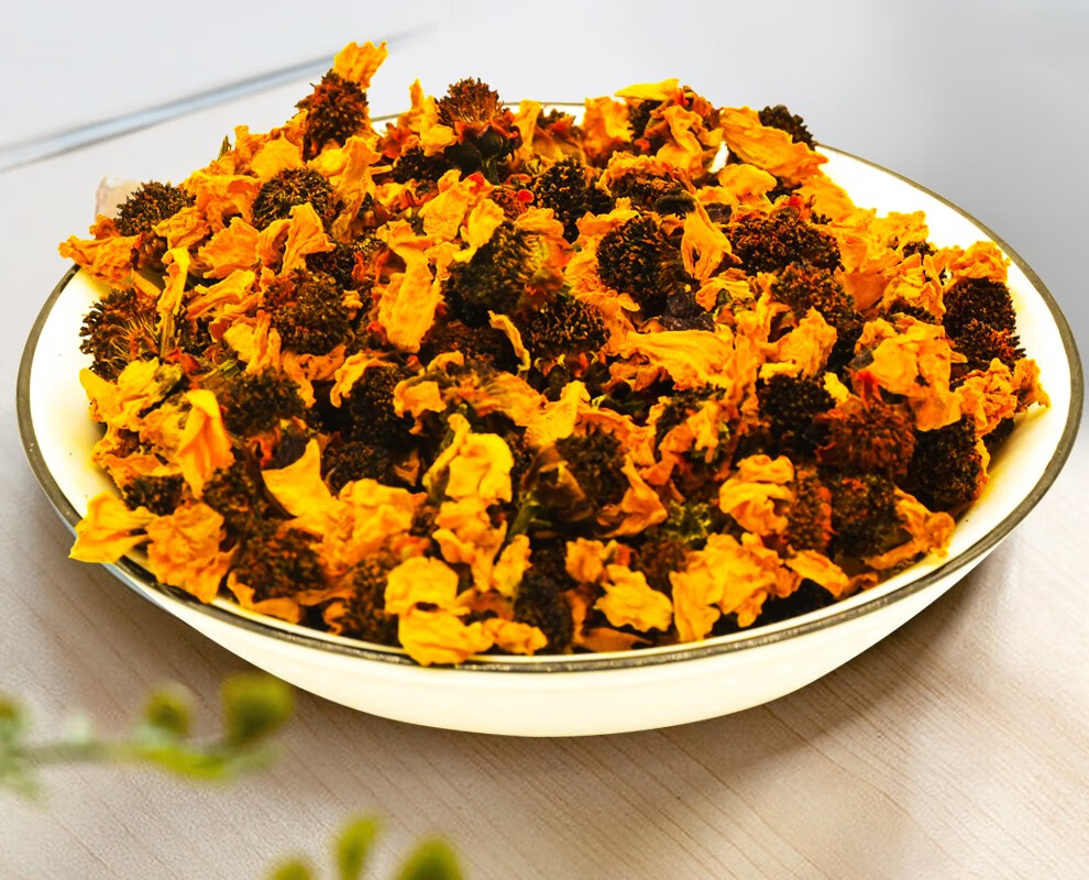 初湛 昆仑雪菊胎菊新疆非野生特级天山血菊蕾野菊花养生茶 昆仑雪菊