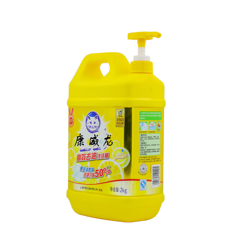 康威龙 洗洁精5KG/瓶