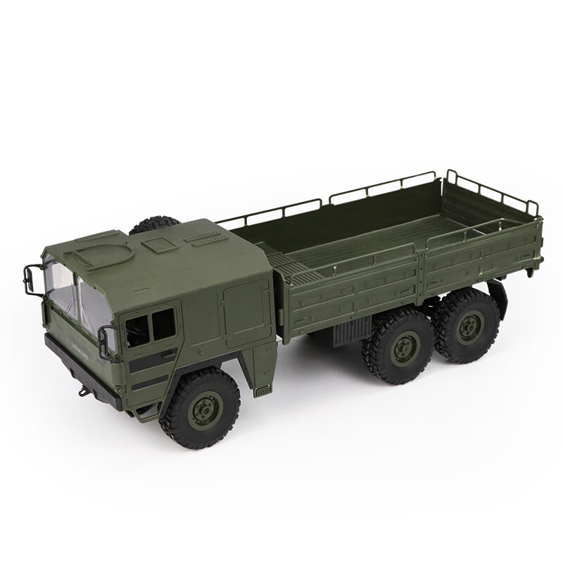 遥控重型卡车仿真遥控重型卡车超大攀爬车六驱越野军卡rc模型男孩玩具