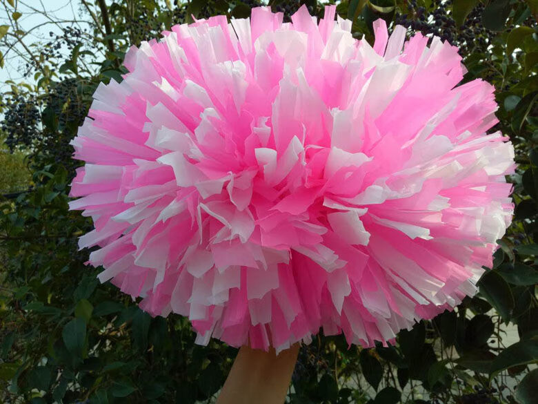 啦啦队彩球花球啦啦操花球拉拉队手拿花广场舞手花彩球舞蹈演出手花球