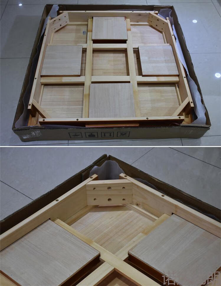 橡木实木餐桌小方桌四方桌正方形餐桌椅组合简约现代