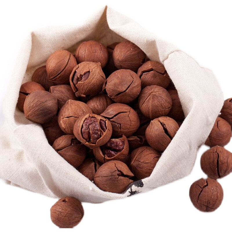 2021新货山核桃临安大籽手剥安吉薄壳小核桃含罐500g特好剥椒盐味250g