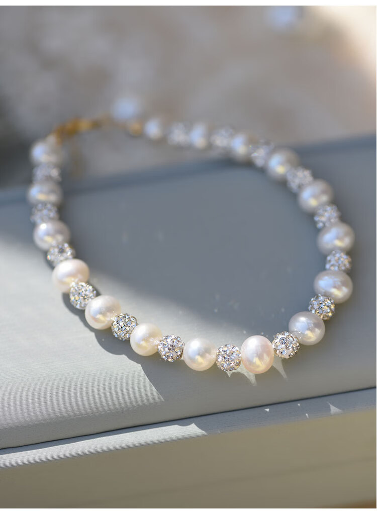 珍珠手链小众个性网红冷淡风手链女闺蜜生日礼物送女友璀璨珍珠手链